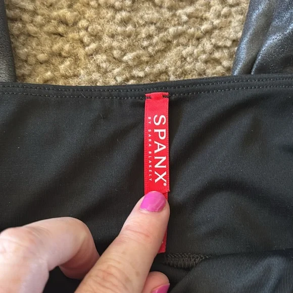 Spanx Faux Leather Legging - Picture 3 of 3